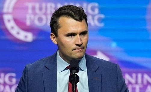 Christian and conservative speaker Charlie Kirk, assassinated on Sept. 10, 2025 in Orem, Utah.
