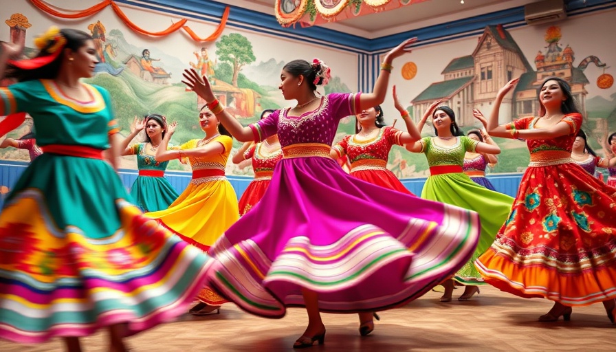 San Antonio weekend events feature lively traditional dancing indoors.