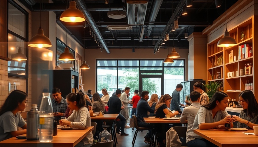 Cozy Austin coffee shop interior with customers, part of Austin coffee scene updates.