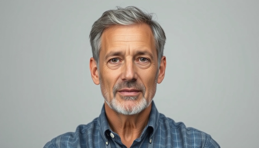 Middle-aged man explaining health, relevant to the most dangerous food for the heart.