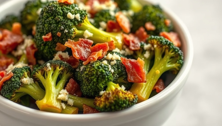 Delicious roasted broccoli with cheese, Houston dining guide.