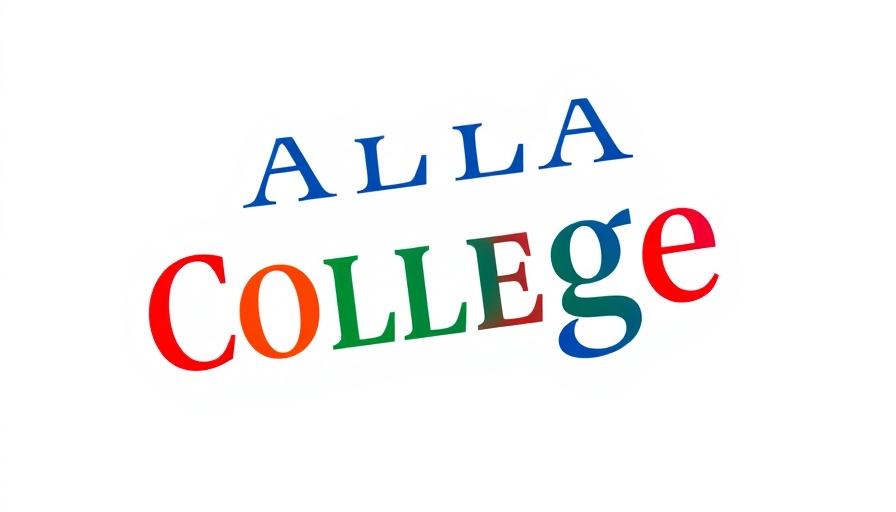 Dallas College logo in red and blue with star design.