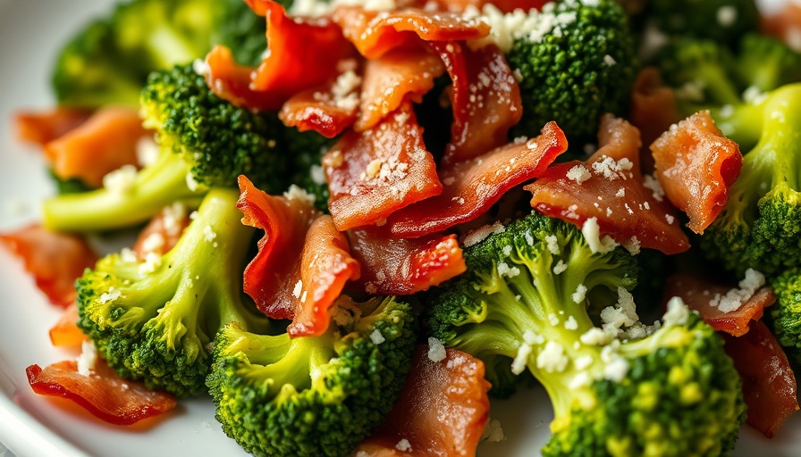 Broccoli with cheese and bacon bits, AI in Creative Writing.