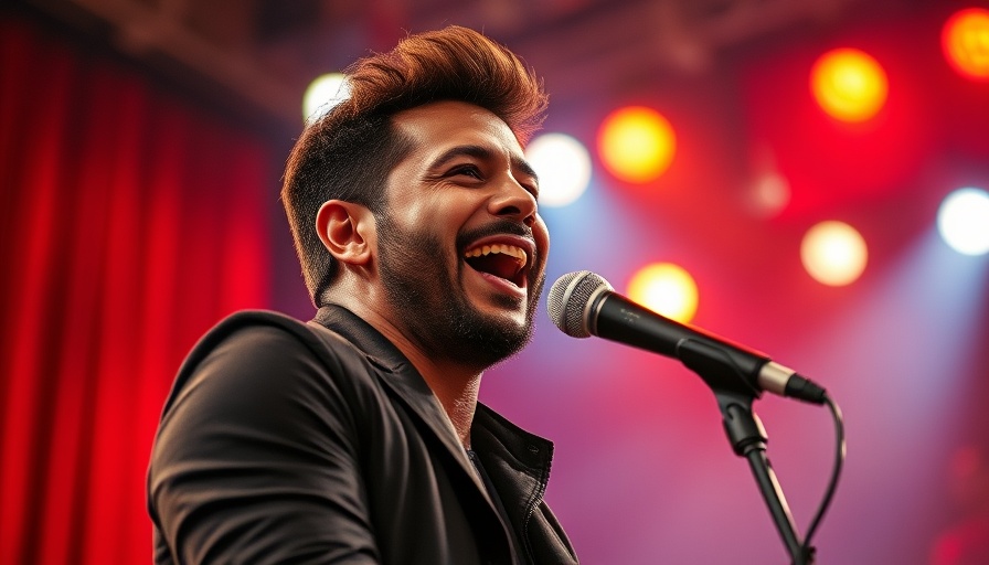 Charismatic singer performs at fundraising concert for Ephraim Owens.