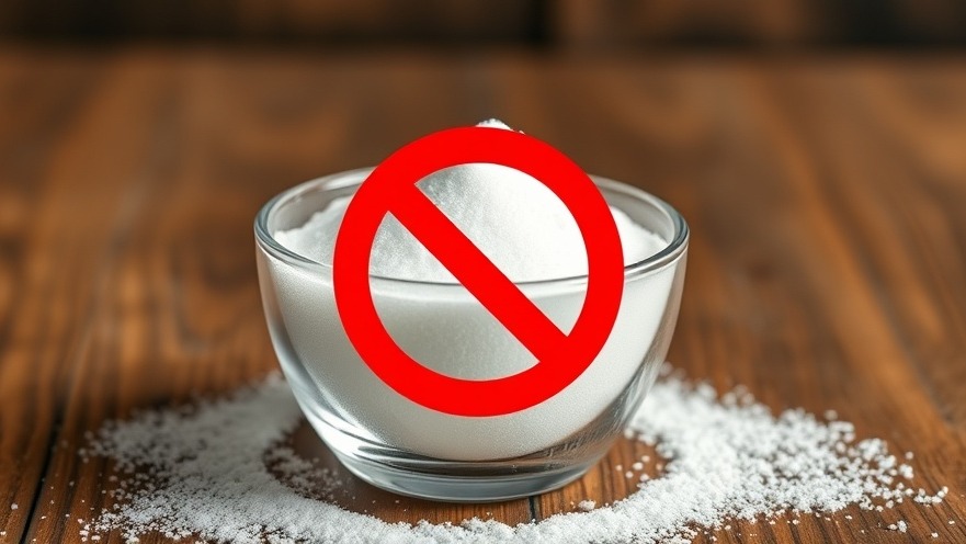No sugar bowl symbolizing a low-sugar lifestyle for better brain health.