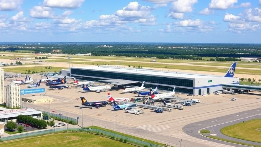 Austin-Bergstrom International Airport overview highlighting passenger traffic trends.