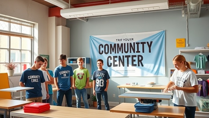 Bright community center showcasing youth empowerment programs in San Antonio.