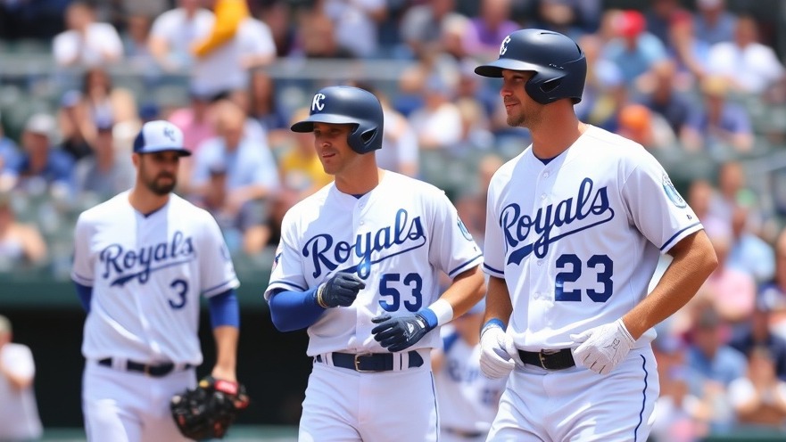 Kansas City Royals players in action during the MLB playoff chase.