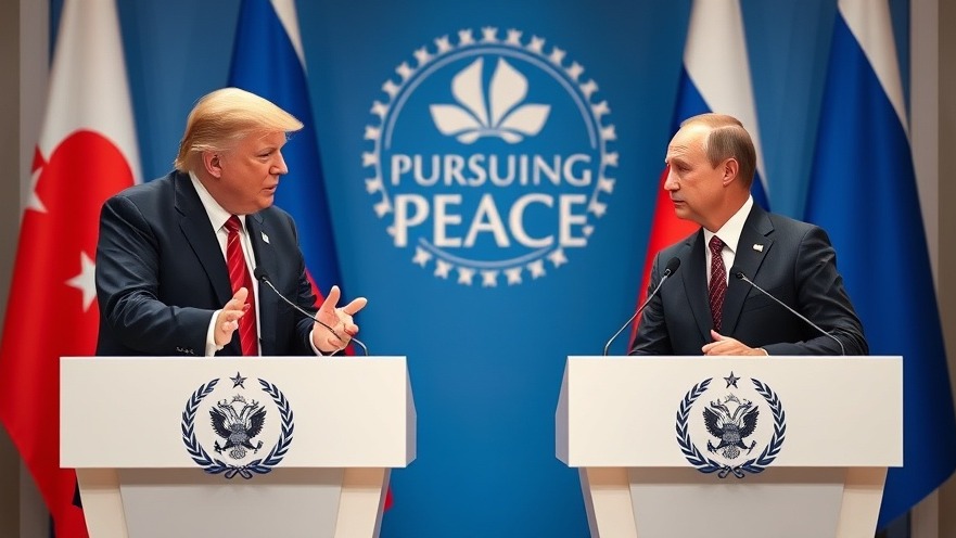 Trump and Putin discuss international relations at a summit, showcasing diplomacy.