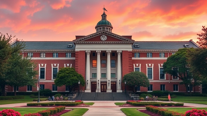 Texas A&M University campus reflecting Texas education policy advancements.