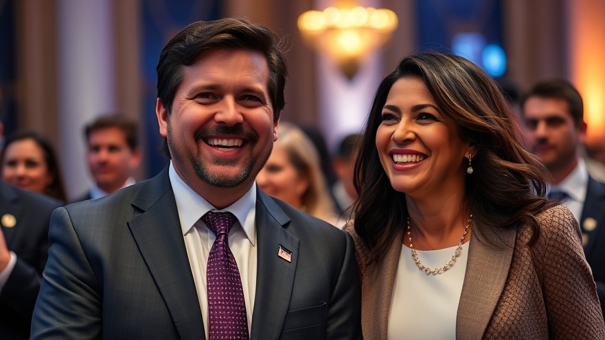 Usha Vance and her husband, Vice President JD Vance, embody joy as they attend a significant event.