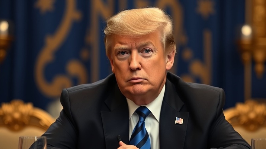 Trump’s confident expression at a formal table amid CBO projections on economic growth.