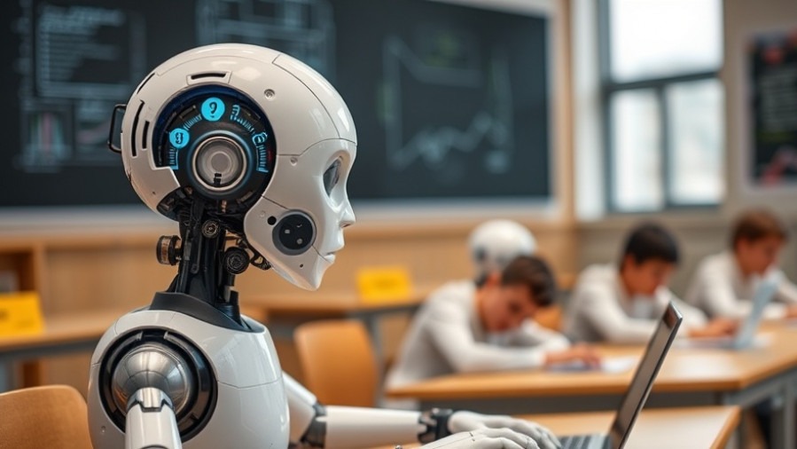 Artificial intelligence education enhancing teacher training and technology in classrooms.