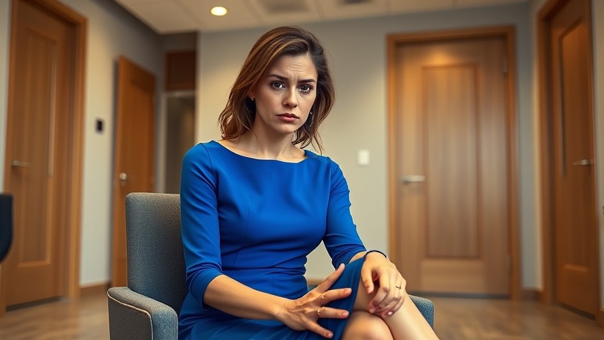 Sad woman in blue dress discusses health care affordability and ACA subsidy updates.