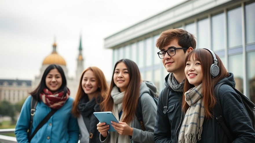 Foreign students benefiting from the Texas Dream Act for in-state tuition and educational access.