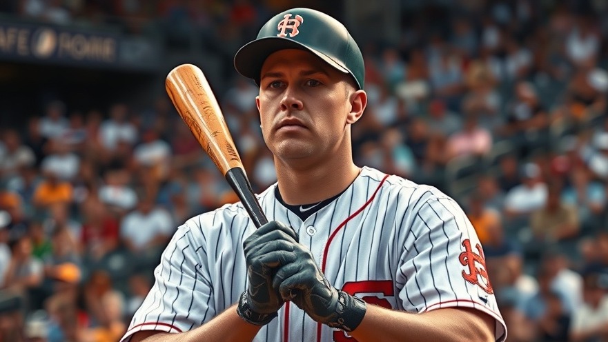 Professional baseball player focused on the game, showcasing offensive struggles in the AL East standings.