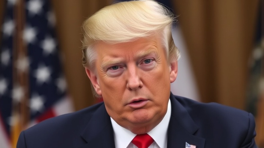 Stern Trump discussing US Canada relations in breaking national news.