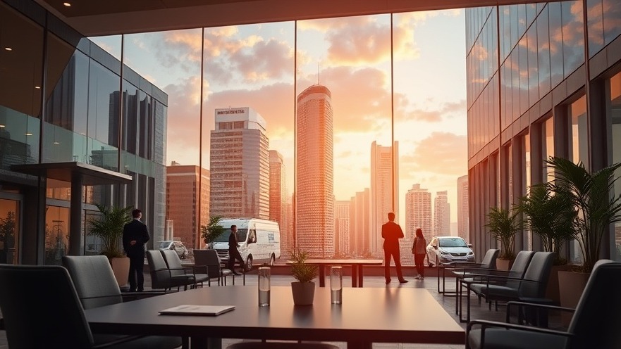 Conceptual image of a thriving business environment for Dallas entrepreneur meetups.