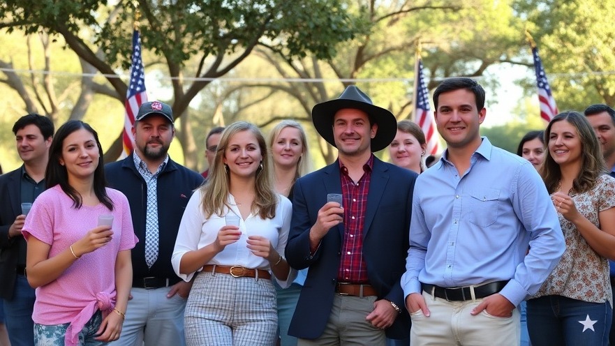 Young conservatives in Texas engage in discussions on Texas politics news.