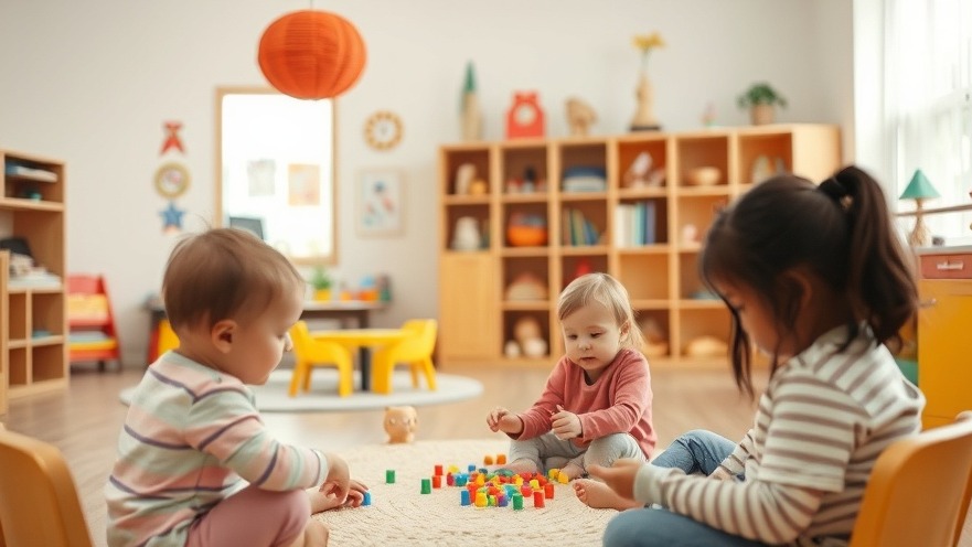 Inside a child development center supporting Texas child care funding for families.