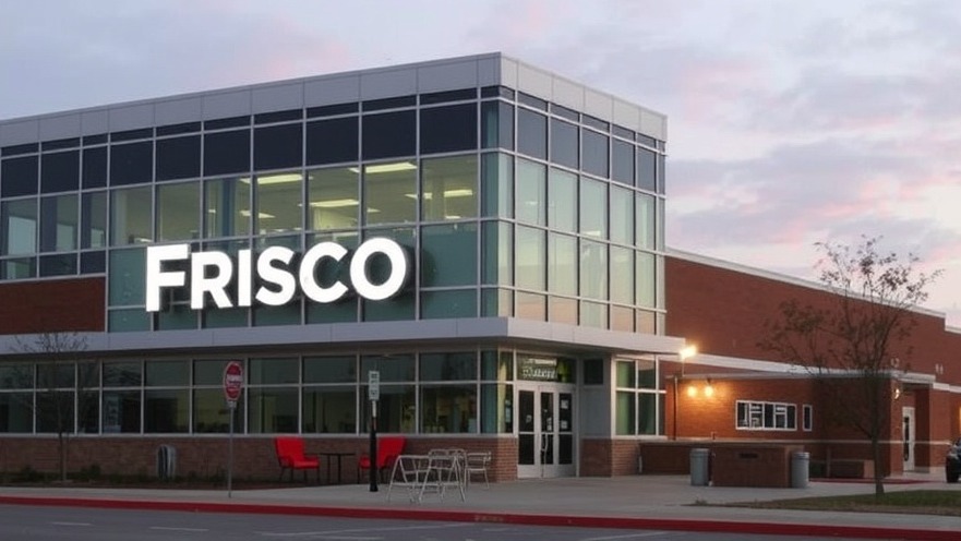 Frisco ISD logo promoting school choice Texas and educational opportunities Frisco.