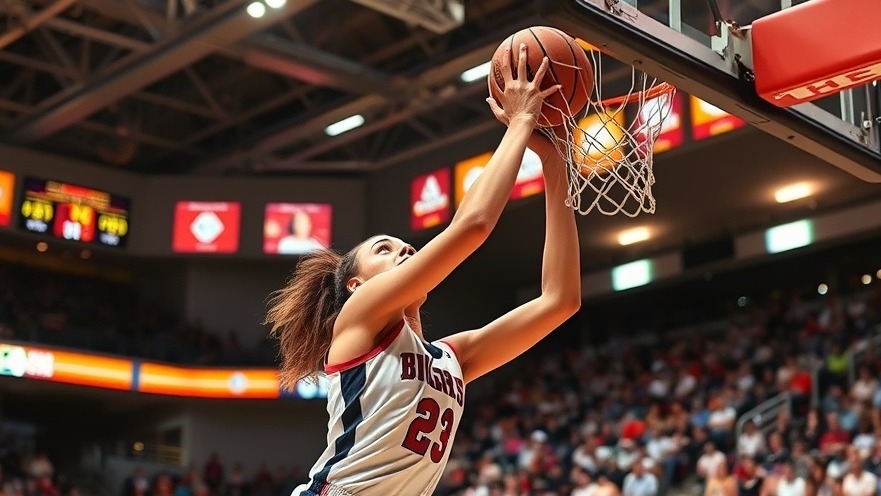 Dynamic basketball shot showcasing sports resilience and inspiring comebacks.