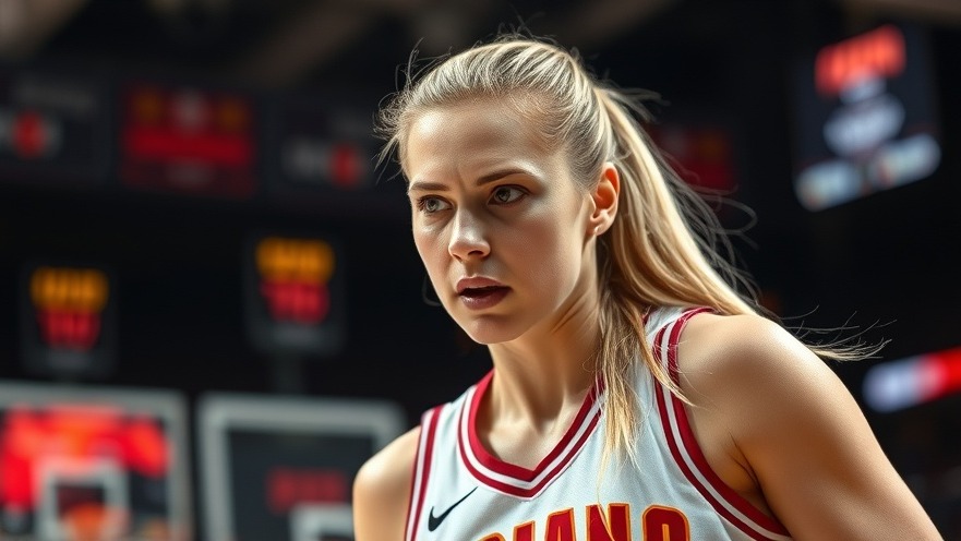 Sophie Cunningham mid-game, showcasing WNBA leadership issues and players' mental health.