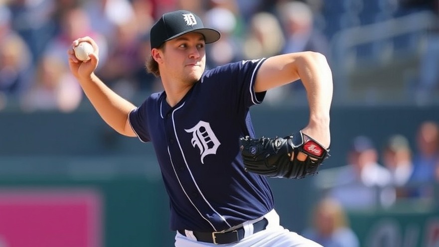 Detroit Tigers pitcher Casey Mize during MLB trade deadline coverage, sports news.
