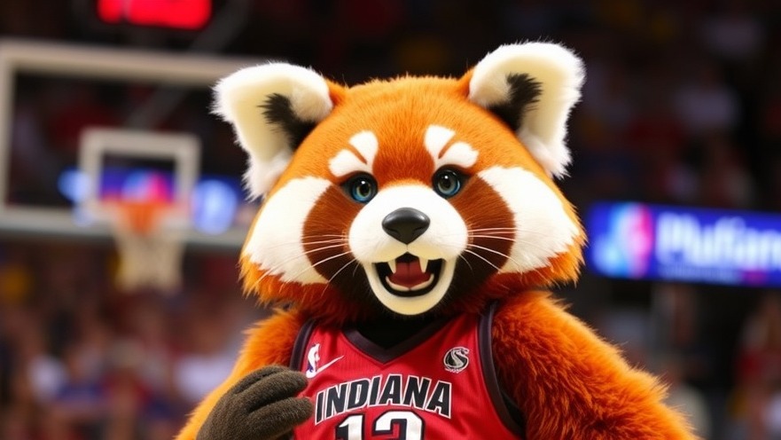 Red Panda, the Indiana Fever mascot, fostering community and emotional connection in sports.