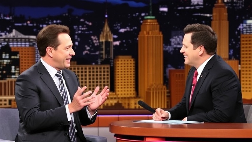 Greg Gutfeld and Jimmy Fallon share late-night comedy insights and humor.