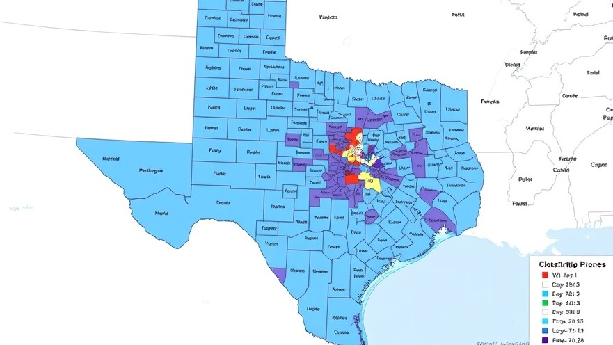 Texas redistricting map for the 2025 elections and latest Texas politics news.