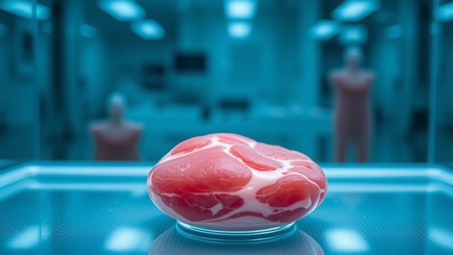 Lab-grown meat showcasing innovations amidst Texas food laws and cultivated meat opposition.