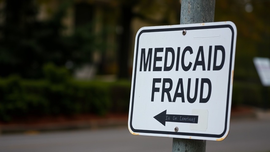 Medicaid Fraud sign emphasizing health and wellness in natural health tips.