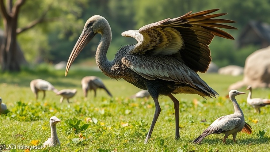 Ancient dodo bird illustration showcasing Austin entrepreneurs in innovation.