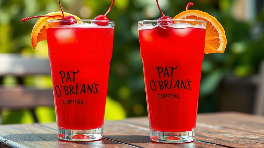 Vibrant red cocktails at San Antonio bars, showcasing colorful nightlife ambiance.