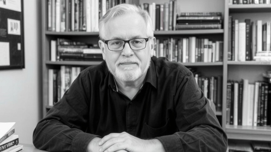 Ronnie Dugger, founding editor of The Texas Observer, showcasing progressive journalism in Texas.