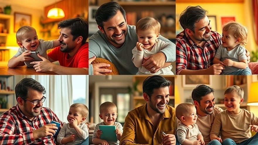Heartwarming collage celebrating Father's Day activities in Houston with vibrant, joyful family fun.