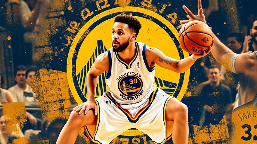 Steph Curry of the Warriors in action during the NBA playoffs, highlighting the future of basketball.