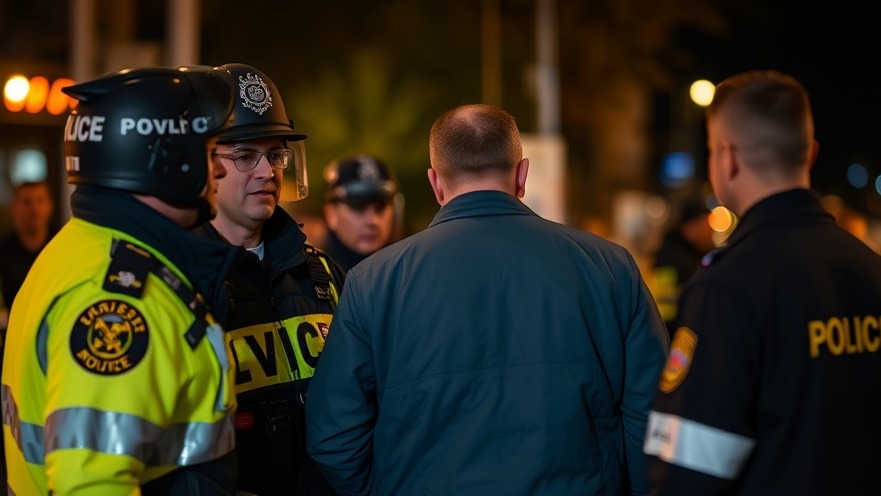 Law enforcement integrity showcased as police arrest man in child exploitation news.