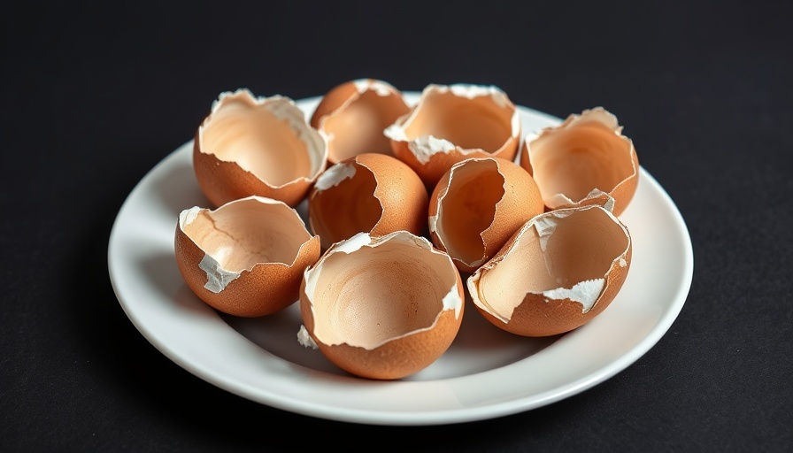 Eggshells displaying membrane details for collagen benefits.
