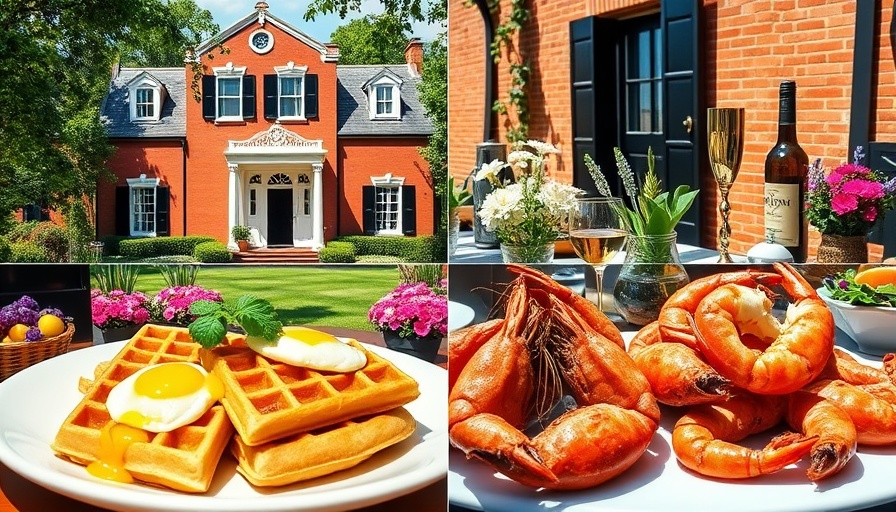 Brampton 1860 Review: breakfast, historic mansion, seafood feast