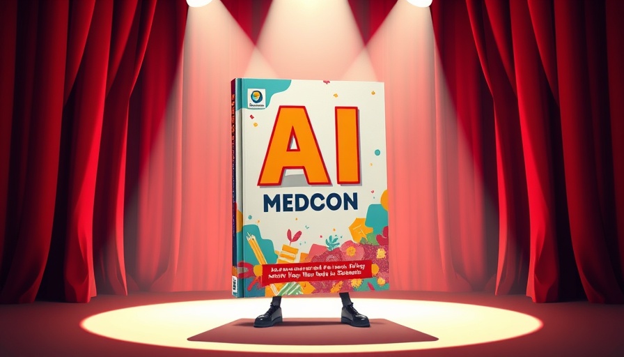 2025 AI Marketing Industry Report cover with stage and curtains.