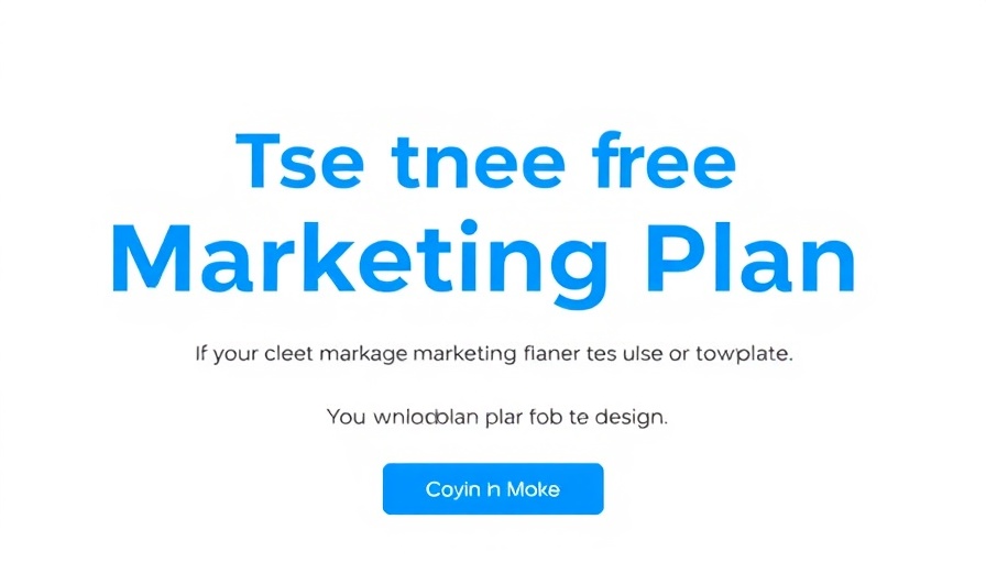 Text offering free marketing plan template download, migrate marketing automation workflows.