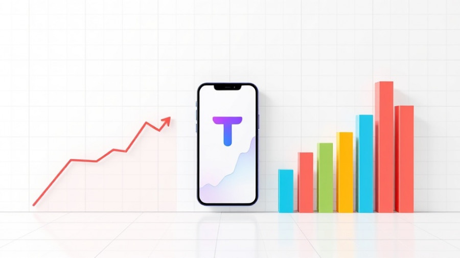 Threads Stats 2025: app icon with graphs on a grid.