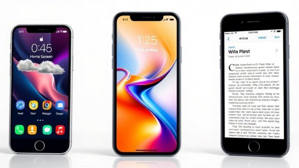 iOS 26.1 update for businesses: Smartphones showcasing features.