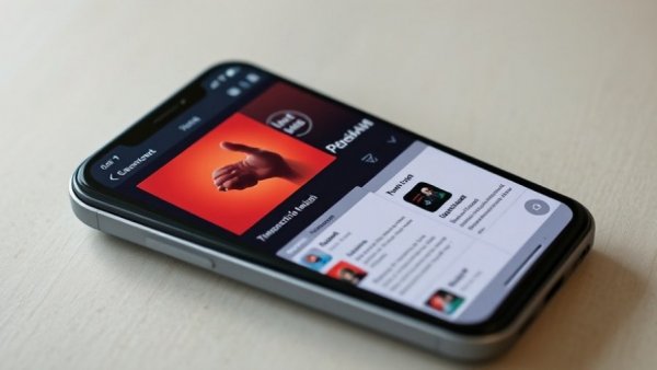 Custom podcast app features on smartphone interface, displaying player tabs, transcript, and episode details.