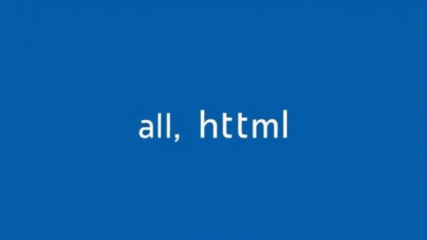 Stop all html