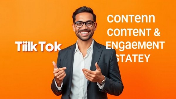 Professional discussing strategy to grow on TikTok in 2025, vibrant and engaging.