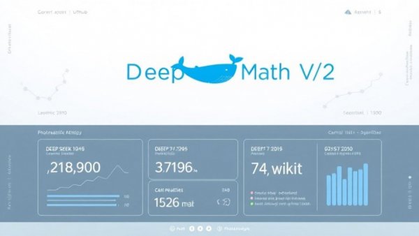 DeepSeek Math V2 GitHub interface with blue whale icon.