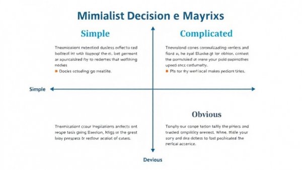 Simple Choices in Marketing quadrant chart with descriptive labels.